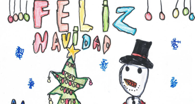 'Feliz Navidad' de Donatto Paolo Rodríguez Morlet, del CEIP Capitán Cortés
