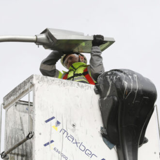 Cambio a led en el alumbrado público