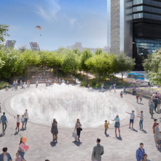 Recreación del futuro Parque Castellana