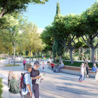 Recreación del futuro Parque Ventas