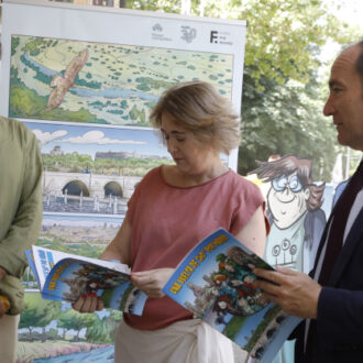 Presentación del cómic 'Una vuelta de 360º por Madrid'