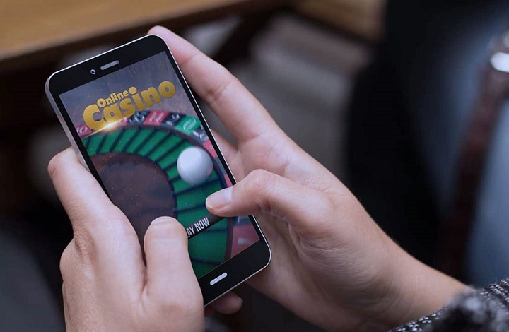 Adicción a los juegos de azar. Imagen de archivo.