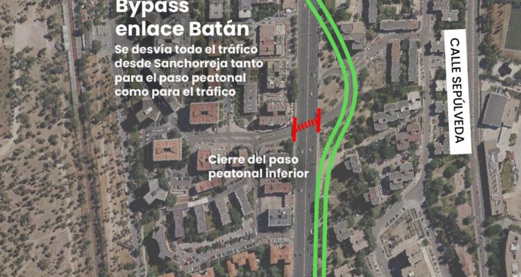 Paseo Verde del Suroeste - Nuevo Bypass del enlace de Batán