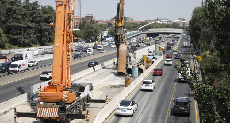 Comienzan los trabajos de pilotaje en las obras de Parque Ventas