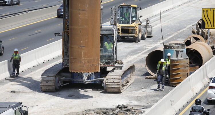 Comienzan los trabajos de pilotaje en las obras de Parque Ventas