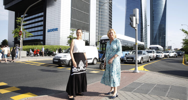 Visita al inicio de las obras de Parque Castellana