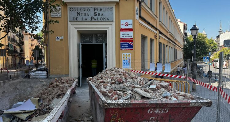 Fachada del CEIP Nuestra Señora de la Paloma