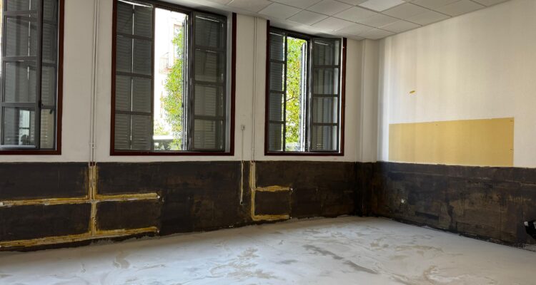 Aula en obras del CEIP Nuestra Señora de la Paloma