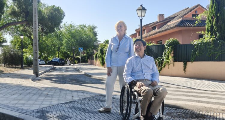 Visita a la remodelación de la calle Fuente del Rey