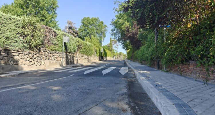 Visita a la remodelación de la calle Fuente del Rey