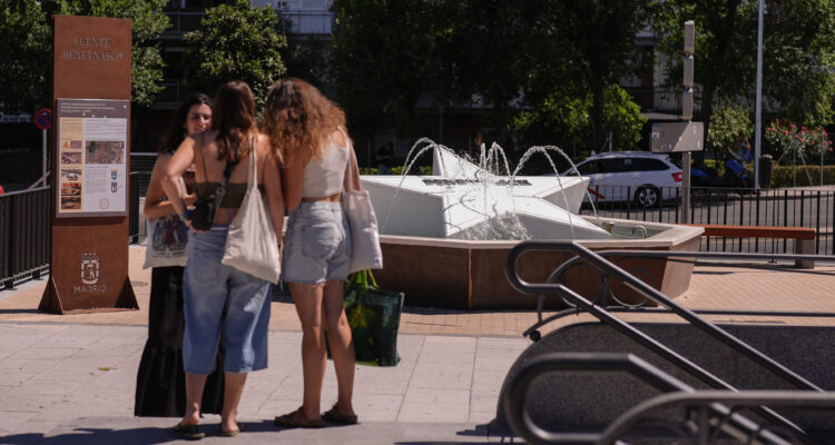 La fuente Benetnasch, en el distrito de Latina