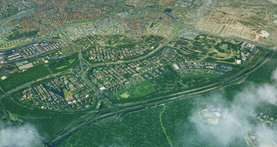 Valdecarros, fotografía aérea