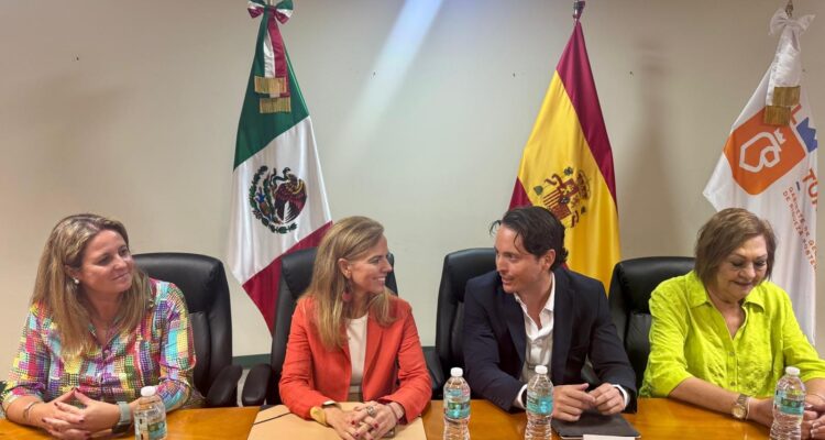 La concejala delegada de Turismo, Almudena Maíllo, durante el viaje de promoción turística de la ciudad de Madrid en México