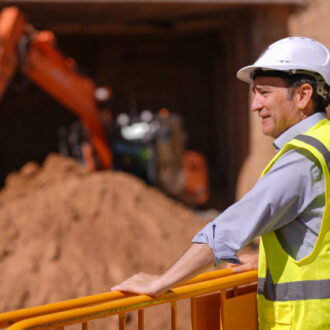 Carabante visita la zona donde se ha comenzado a excavar el futuro túnel que soterrará la A-5