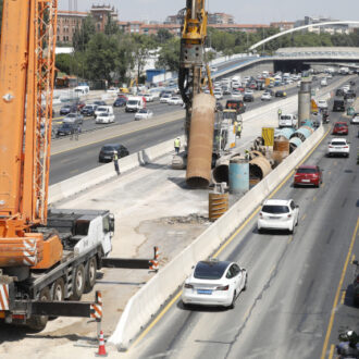 Comienzan los trabajos de pilotaje en las obras de Parque Ventas