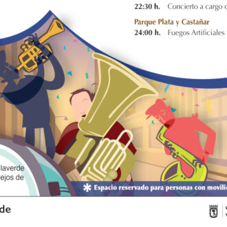 Cartel fiestas Villaverde Alto