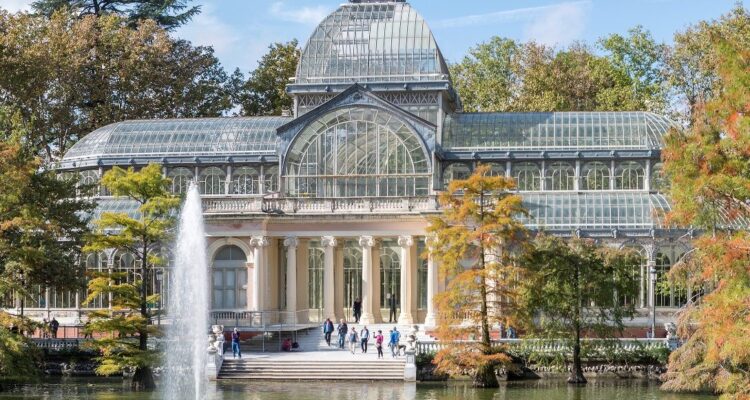 Palacio de Cristal en El Retiro