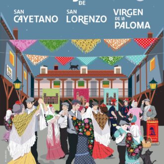 Cartel fiestas de La Paloma