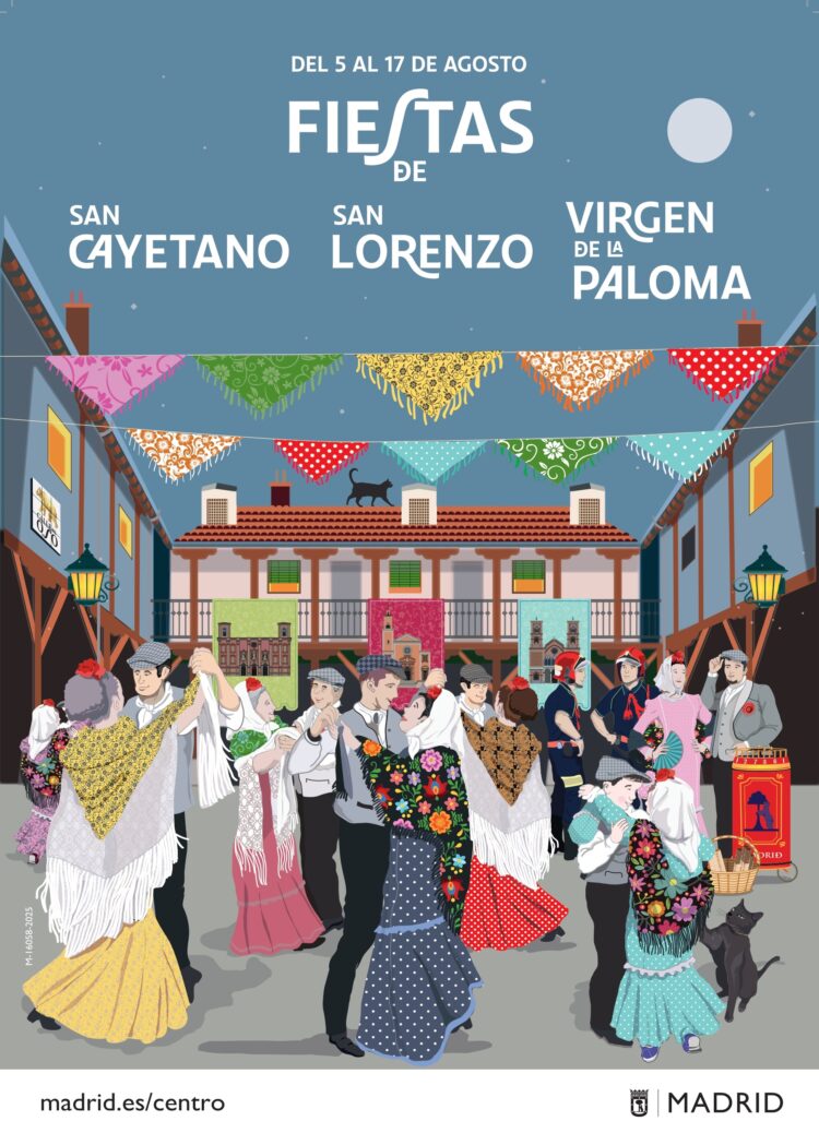 Cartel fiestas de La Paloma