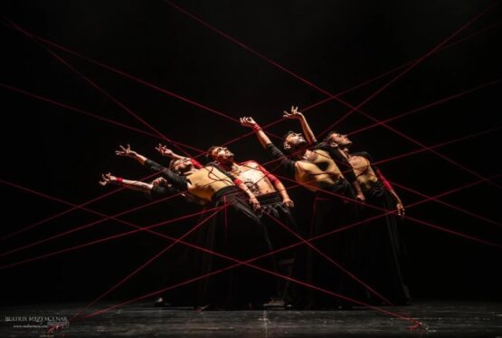 Momento de esta actuación de danza de Carlos Rodríguez Ballet Flamenco Company, que se efectúa en Condeduque los días 16 y 17 de agosto.