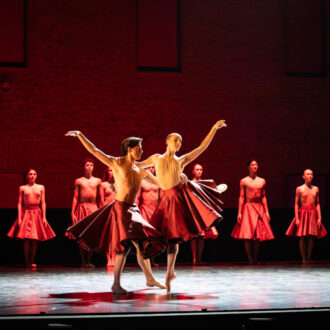 Uno de los momentos de la actuación del Junior Ballet de la Ópera de París