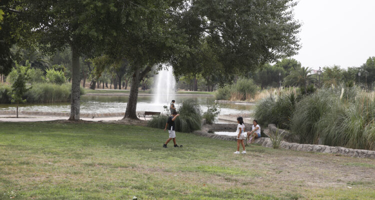 Espacio estancial parque Emperatriz María de Austria
