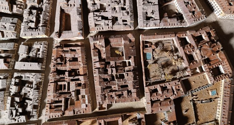 Proceso de restauración de la maqueta