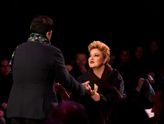 Escena de la versión de 'La Boheme' representada por Opera Garage