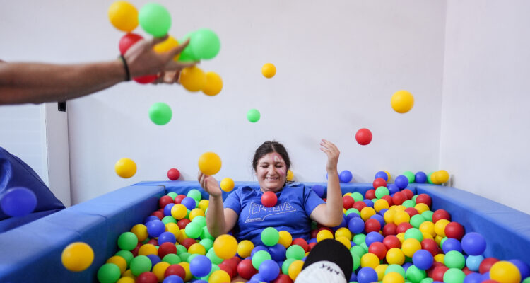 Campamento municipal del programa ‘Centros Abiertos Especiales’ en Vallecas