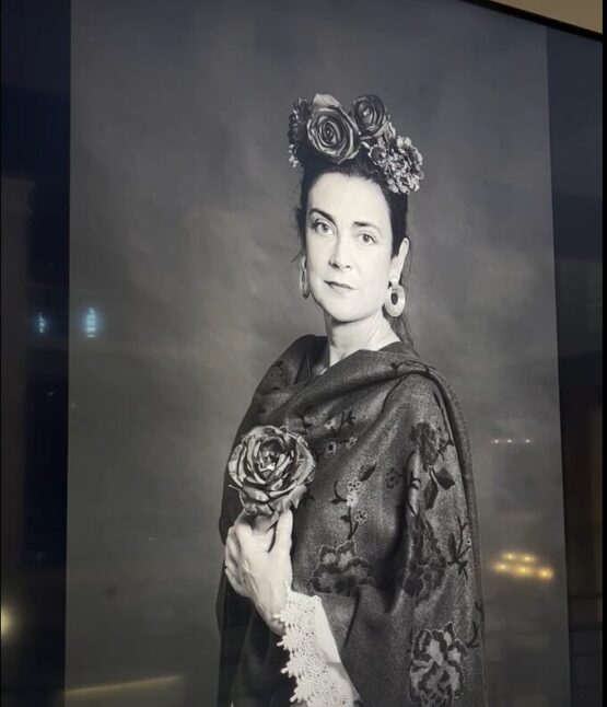 Retrato de la exposición 'Pasajeras en CentroCentro', en este centro cultural de Madrid.