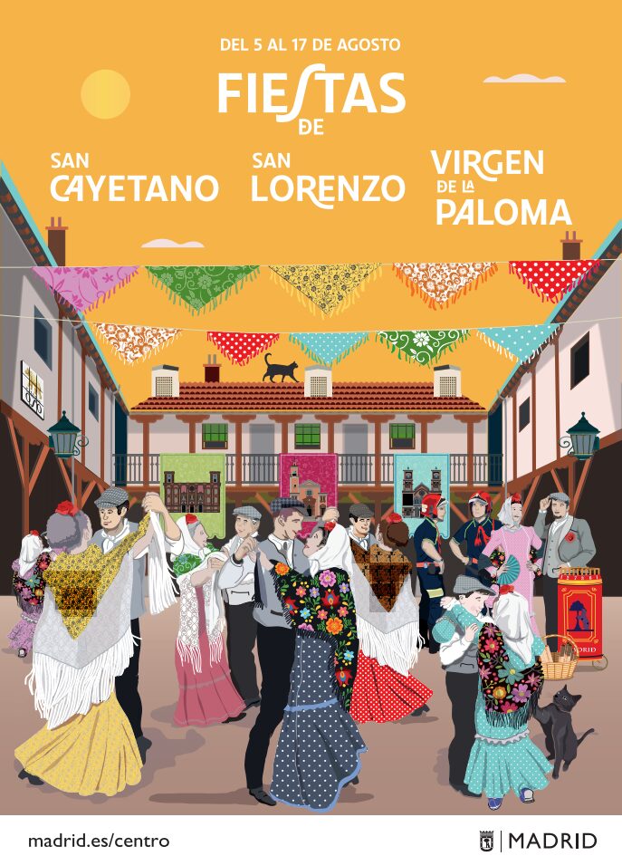 Cartel de las fiestas de Centro