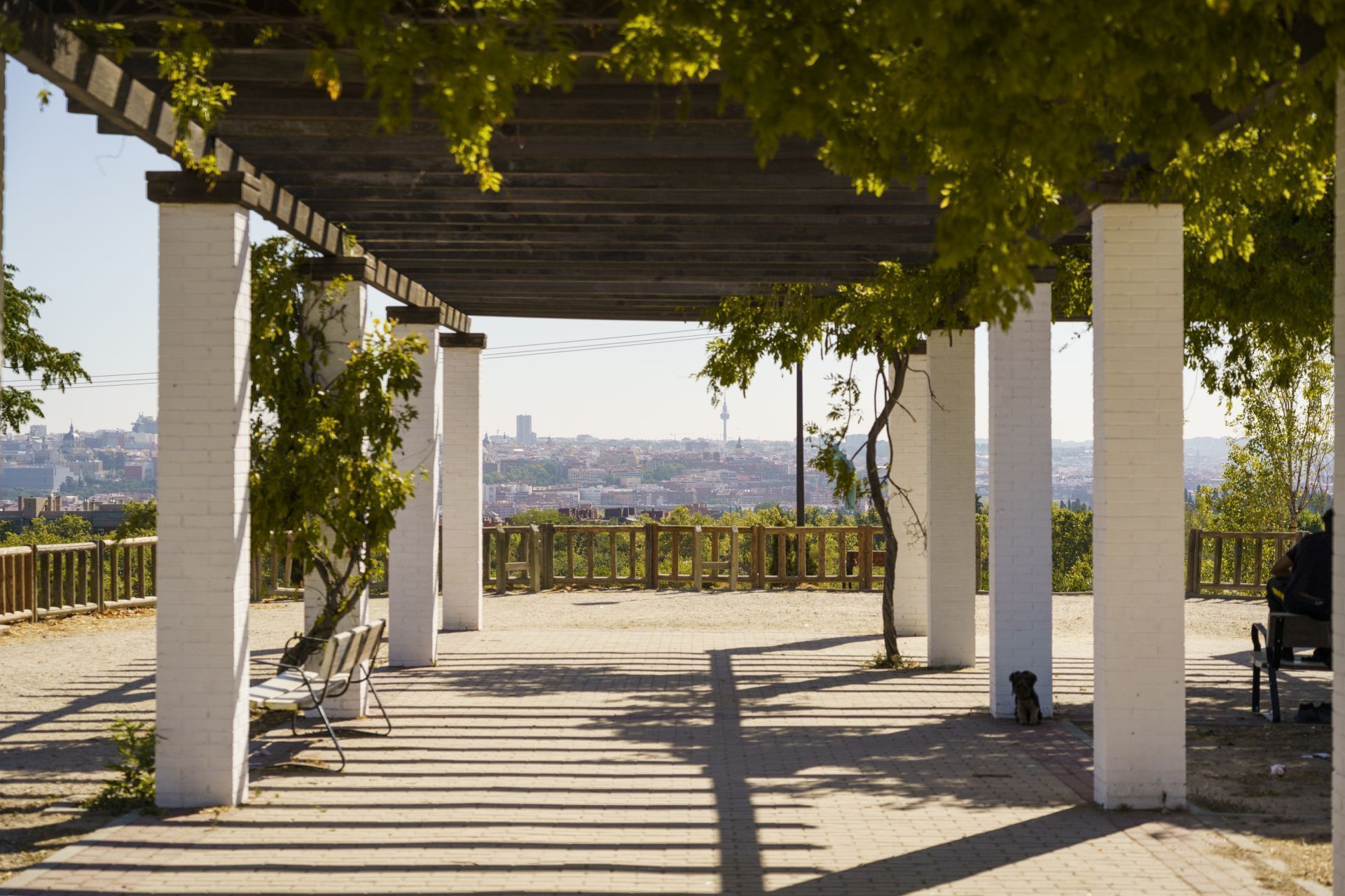 Mirador de la Cuña Verde de Latina. Foto de Madrid Film Office / Javier Bravo