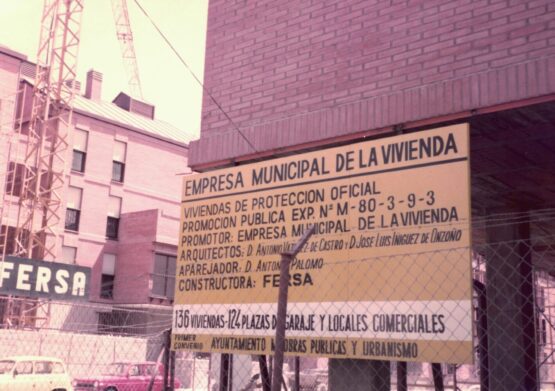 Imagen de archivo de viviendas de protección oficial de la antigua Empresa Municipal de la Vivienda