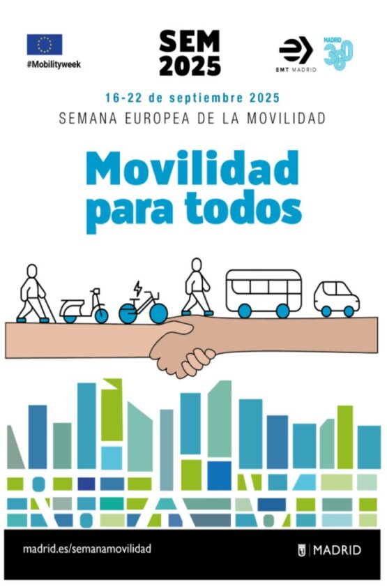 Cartel Semana Europea de la Movilidad 2025