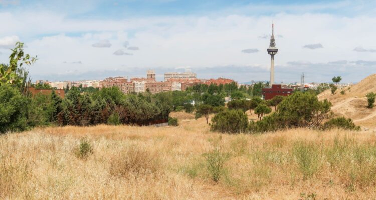 Mirador de la Cuña Verde de O’Donnell. Foto de Madrid Film Office / Javier Bravo