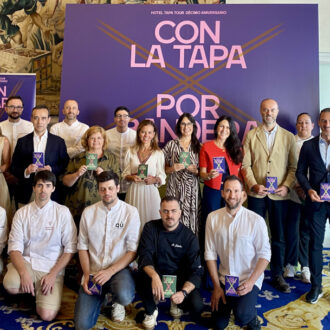La concejala delegada de Turismo, Almudena Maíllo, en la presentación de Hotel Tapa Tour