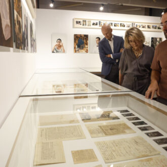 La delegada de Cultura, Turismo y Deportes, Marta Rivera de la Cruz en Serrería Belga