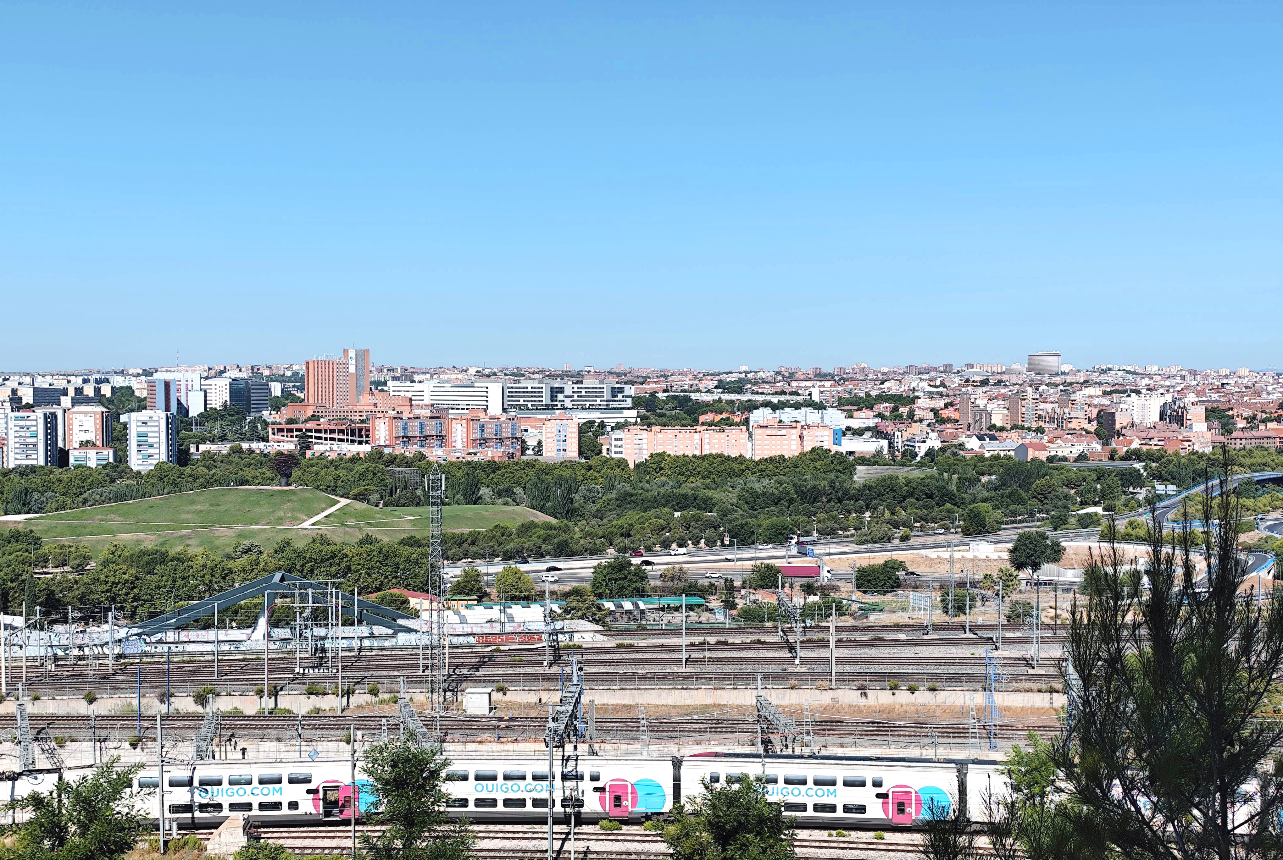 Mirador del Parque Forestal de Entrevías