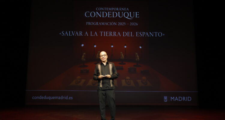 Jorge Volpi en la presentación de la nueva temporada 2025-26 de Contemporánea Condeduque