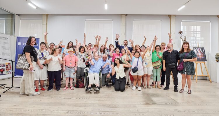 Artistas de la exposición 'Alma' Arte & Integración