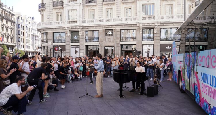 Momento de la actuación