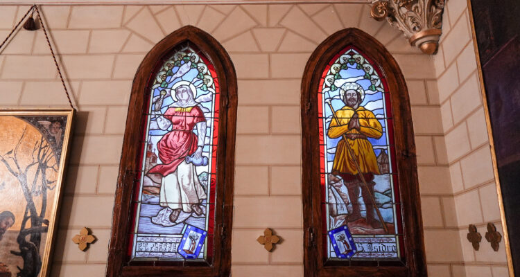 Interior de la Capilla de la Cuadra de San Isidro