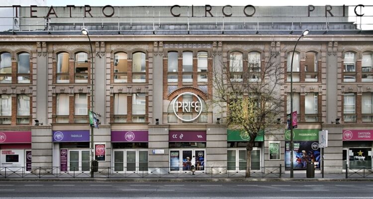 Fachada del Teatro Circo Price