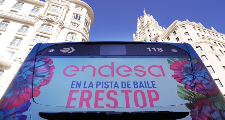 Servicio espacial bus EMT Madrid