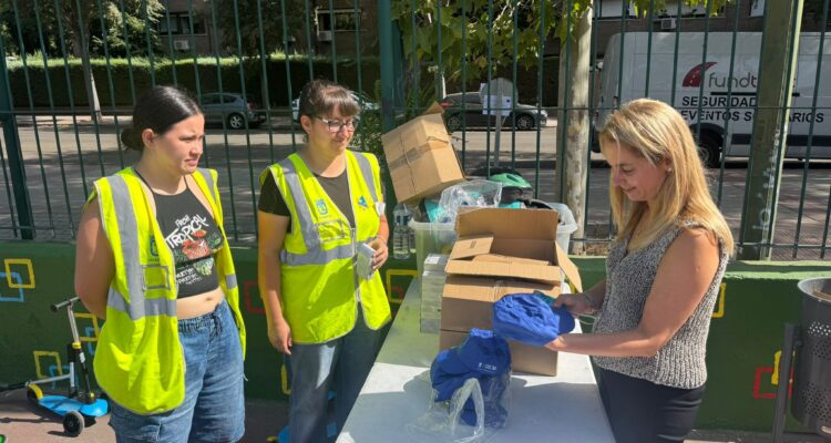 Álvarez visita el circuito infantil de seguridad vial de Ciudad Lineal