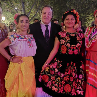 Acto en Chamberí para celebrar el 125º aniversario del inicio de la independencia de México