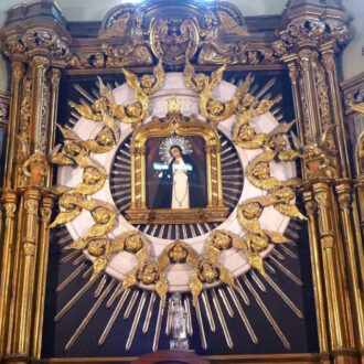 Imagen de archivo del interior de la parroquia de la Virgen de la Paloma y San Pedro el Real