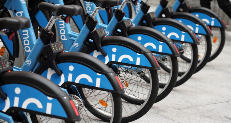 Imagen de archivo. Estación de bicimad