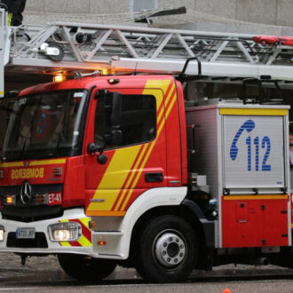 Imagen de archivo de un vehículo del cuerpo de Bomberos de Madrid