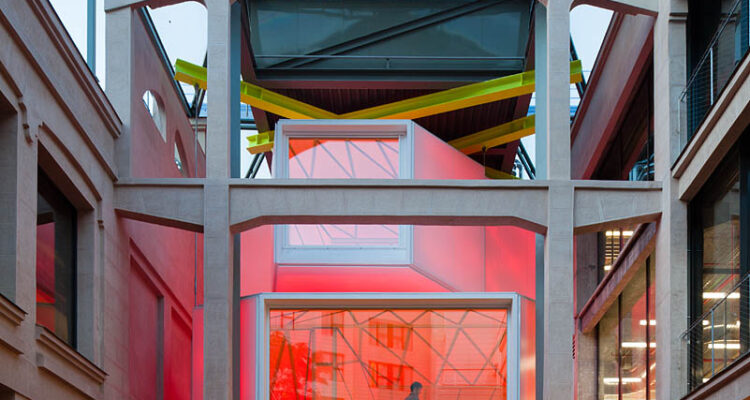 Fachada del Espacio Cultural Serrería Belga